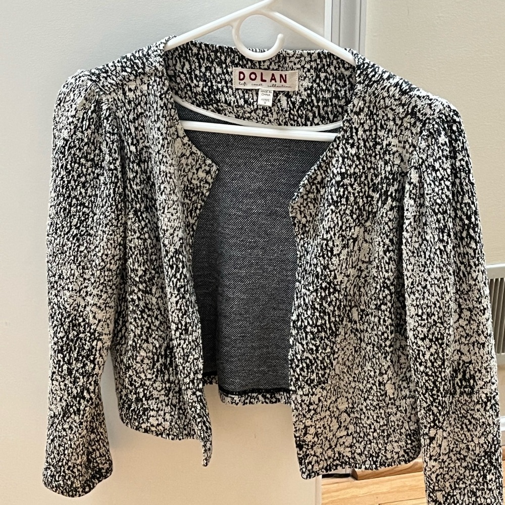 Dolan Women's Black and White Jacket